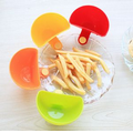 Kitchen Condiment Dishes With Clip Four-Piece